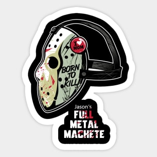 Full Metal Machete Sticker